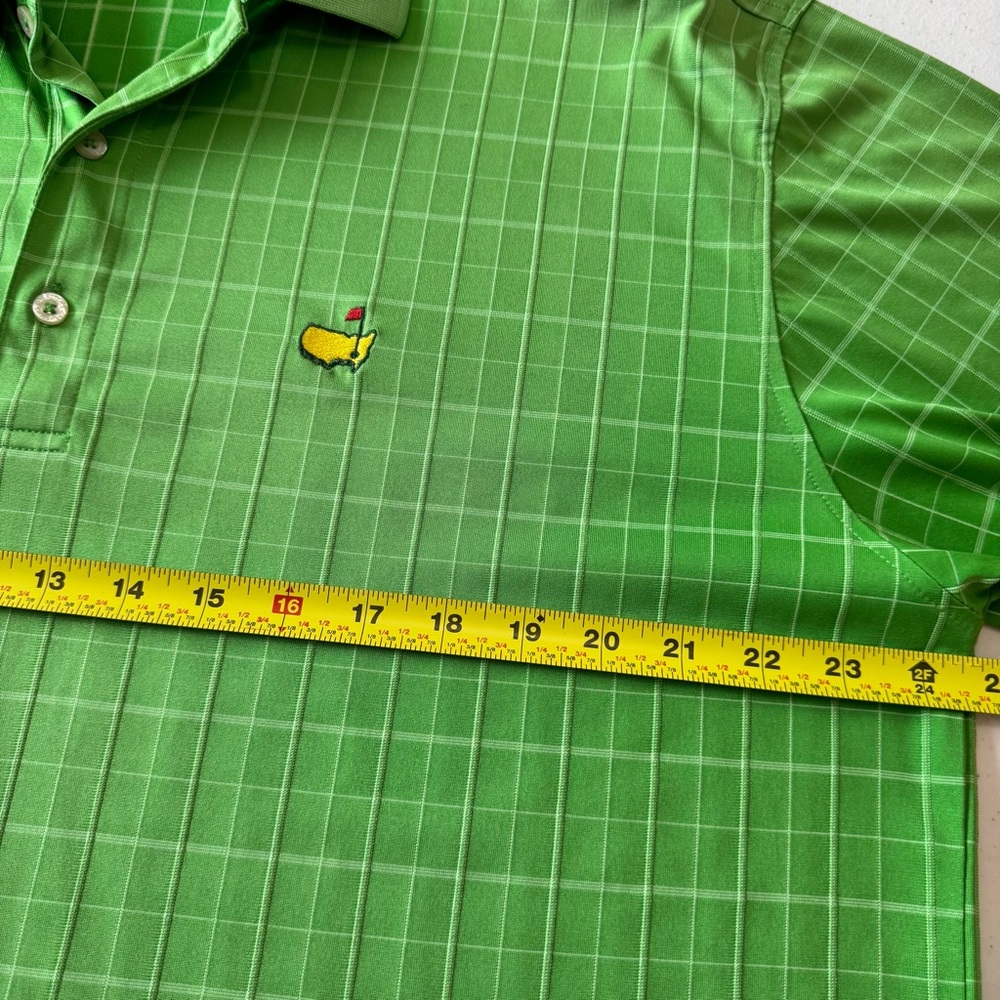 Masters Tech Augusta National Green Golf Polo XL - Picture 7 of 12